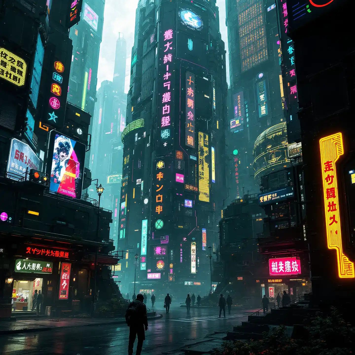 Sci-Fi Cityscape